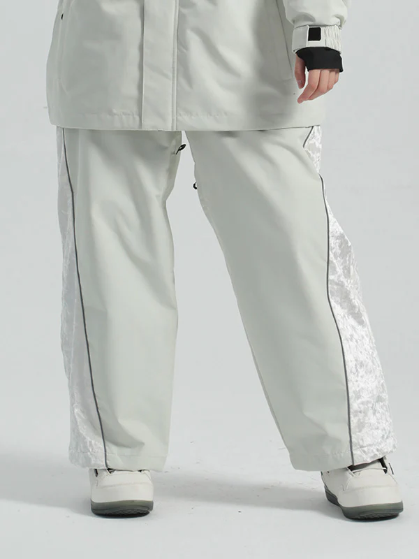 Women's Gsou Snow Flair Striped Snow Pants - Image 4