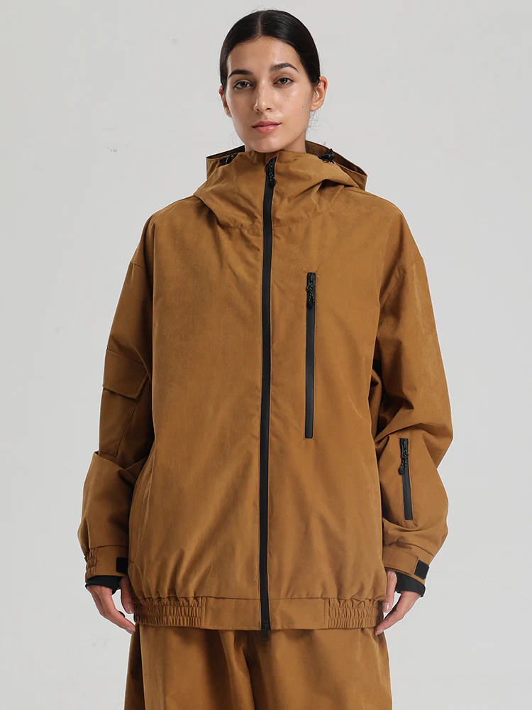 Women's Gsou Snow Mountain Freestyle SnowFlex Street Hybrid Snowboard Jacket - Image 10