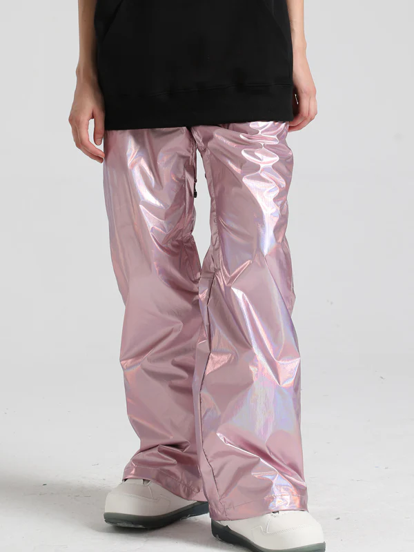 Women's Gsou Snow Neon Holographic Snow Pants - Image 11