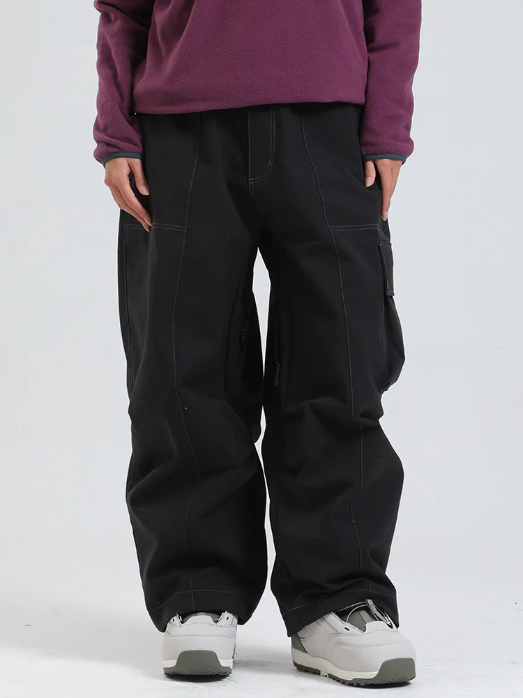 Women's Gsou Snow Terrain Rider SnowRush Freestyle Baggy Snow Pants - Image 7