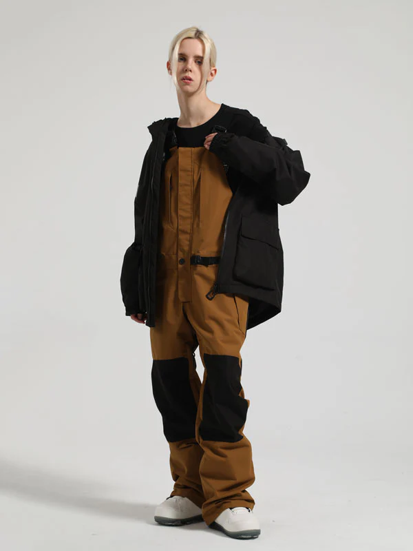 Women's Gsou Snow Winter Ranger Cargo Snow Jacket & Bibs Set - Image 11