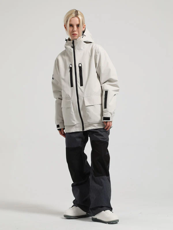 Women's Gsou Snow Winter Ranger Cargo Snow Jacket & Bibs Set - Image 12