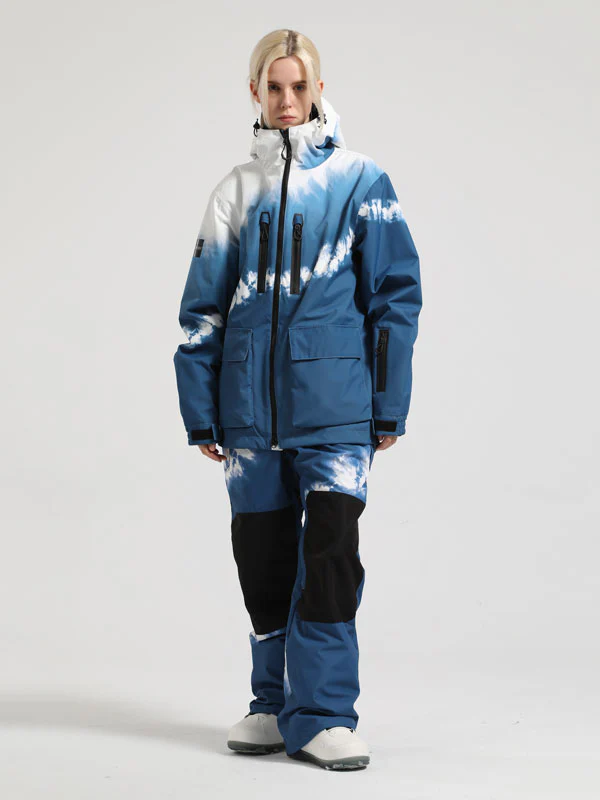 Women's Gsou Snow Winter Ranger Cargo Snow Jacket & Bibs Set - Image 6