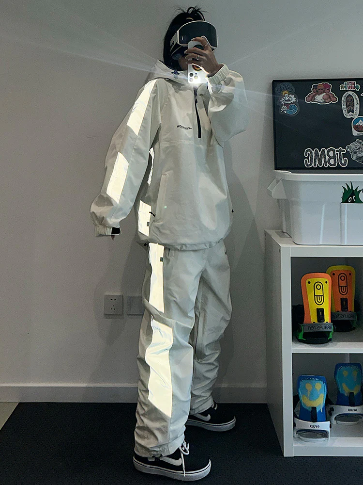 Women's John Snow Night Rider LightTrack Reflective Insulated Snow Suit - Image 8