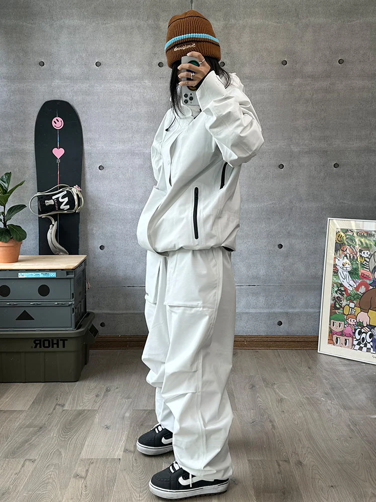 Women's John Snow Powder Pursuit Street Style Cargo Snow Suit - Image 6