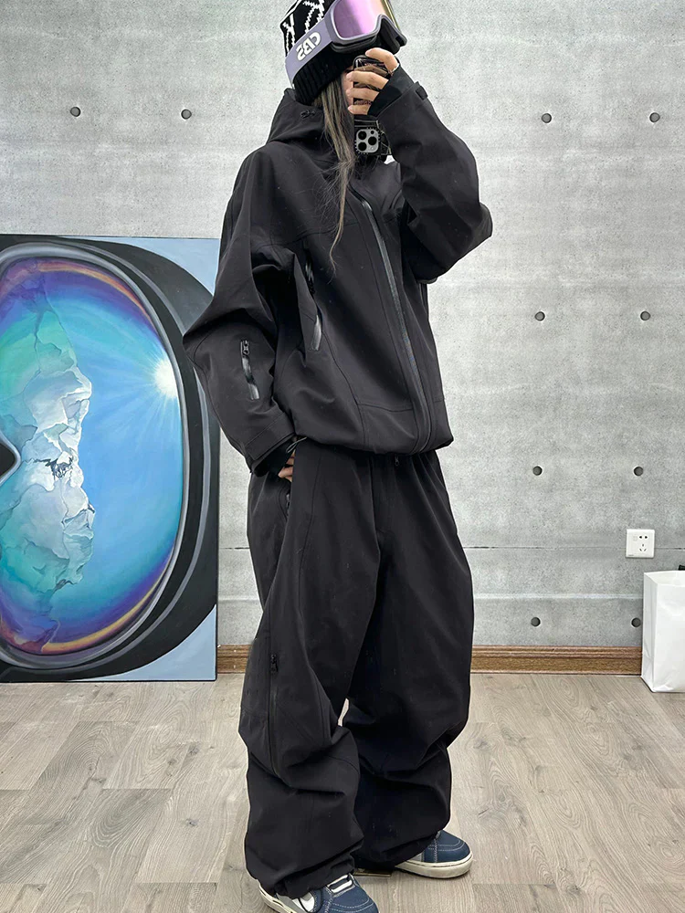 Women's John Snow SnowVibe Urban StreetFit Baggy Snow Suit - Image 18