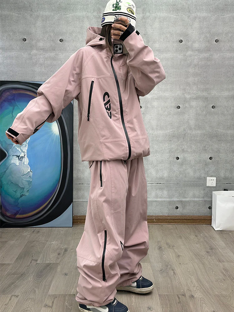 Women's John Snow SnowVibe Urban StreetFit Baggy Snow Suit - Image 5