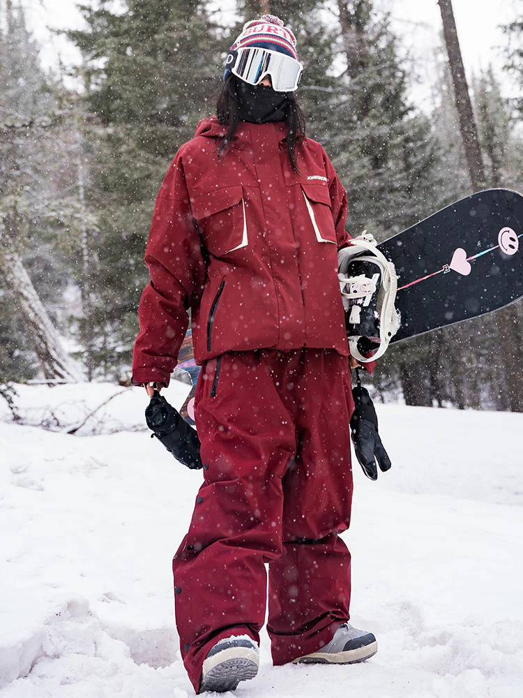 Women's John Snow Urban Edge Streetwear Freestyle Adventure Baggy Snow Suit - Image 2