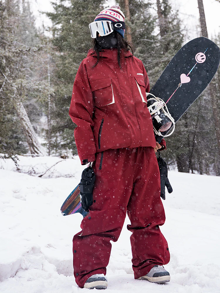 Women's John Snow Urban Edge Streetwear Freestyle Adventure Baggy Snow Suit - Image 3