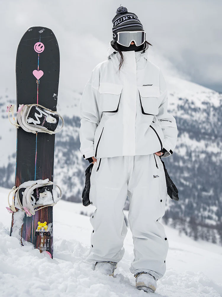 Women's John Snow Urban Edge Streetwear Freestyle Adventure Baggy Snow Suit - Image 4