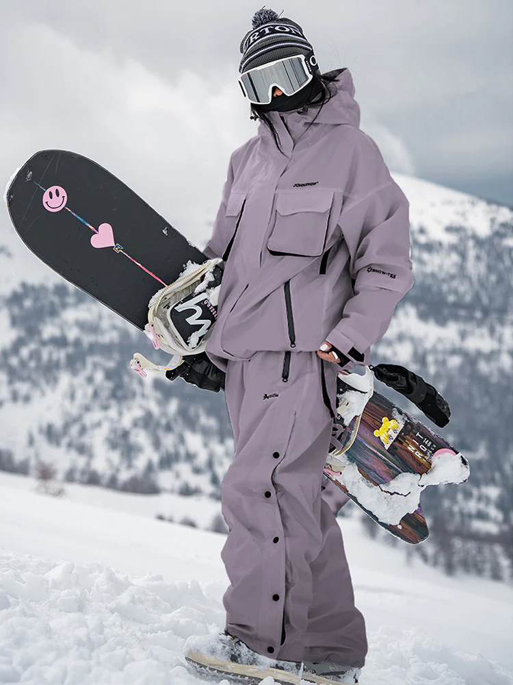 Women's John Snow Urban Edge Streetwear Freestyle Adventure Baggy Snow Suit - Image 7