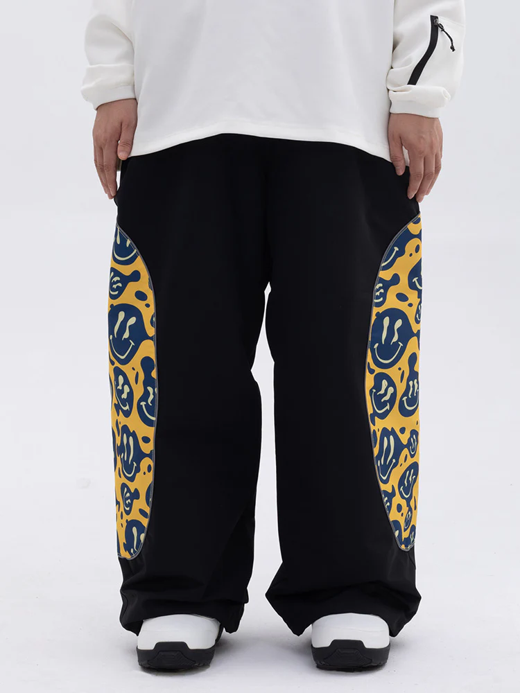 Women's Men's All Weather Reflective Swaggy Graphic Cargo Snow Pants (US Local Fulfillment) - Image 2