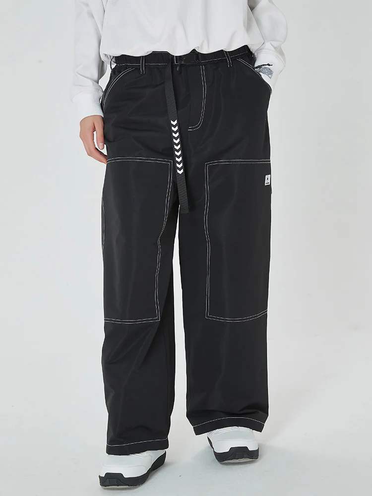 Women's Men's Mountain Freerider Freestyle Baggy Snowboard Pants (US Local Fulfillment) - Image 8