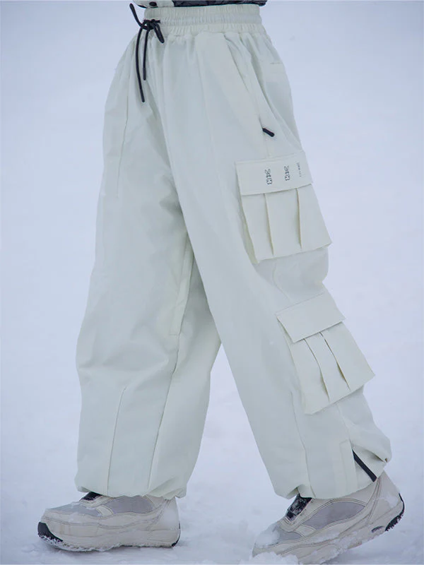 Women's Rabbit Snow Prime Cargo Baggy Snowboard Pants - Image 13