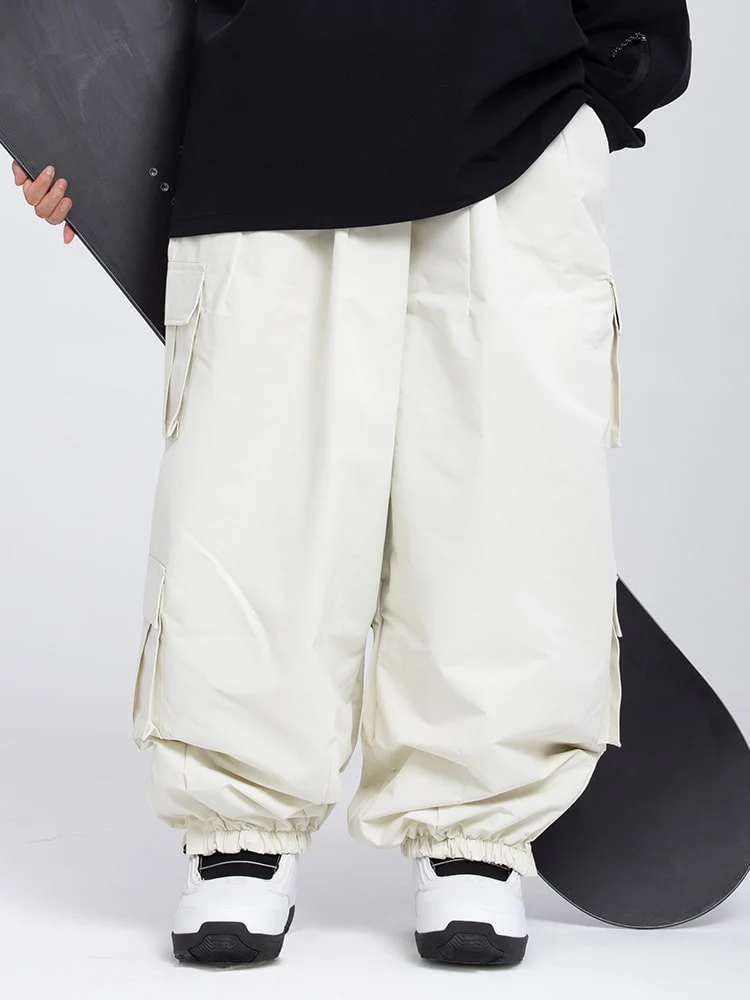 Women's Rabbit Snow Prime Cargo Baggy Snowboard Pants - Image 9