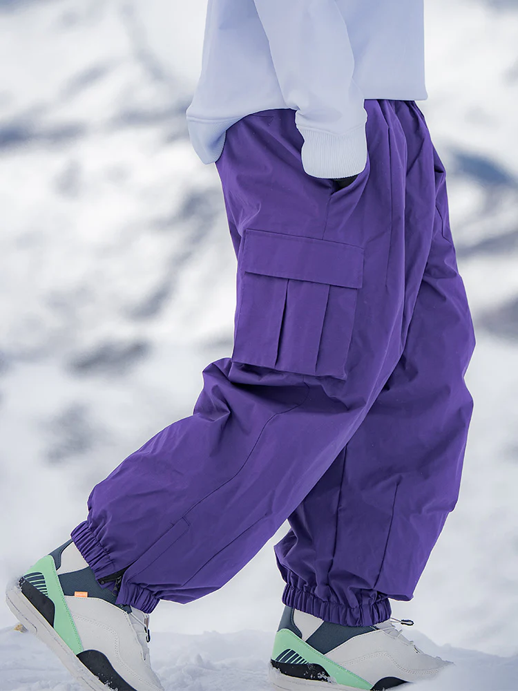 Men's Rabbit Snow StreetFlow Freestyle Cargo Baggy Snow Pants - Image 14