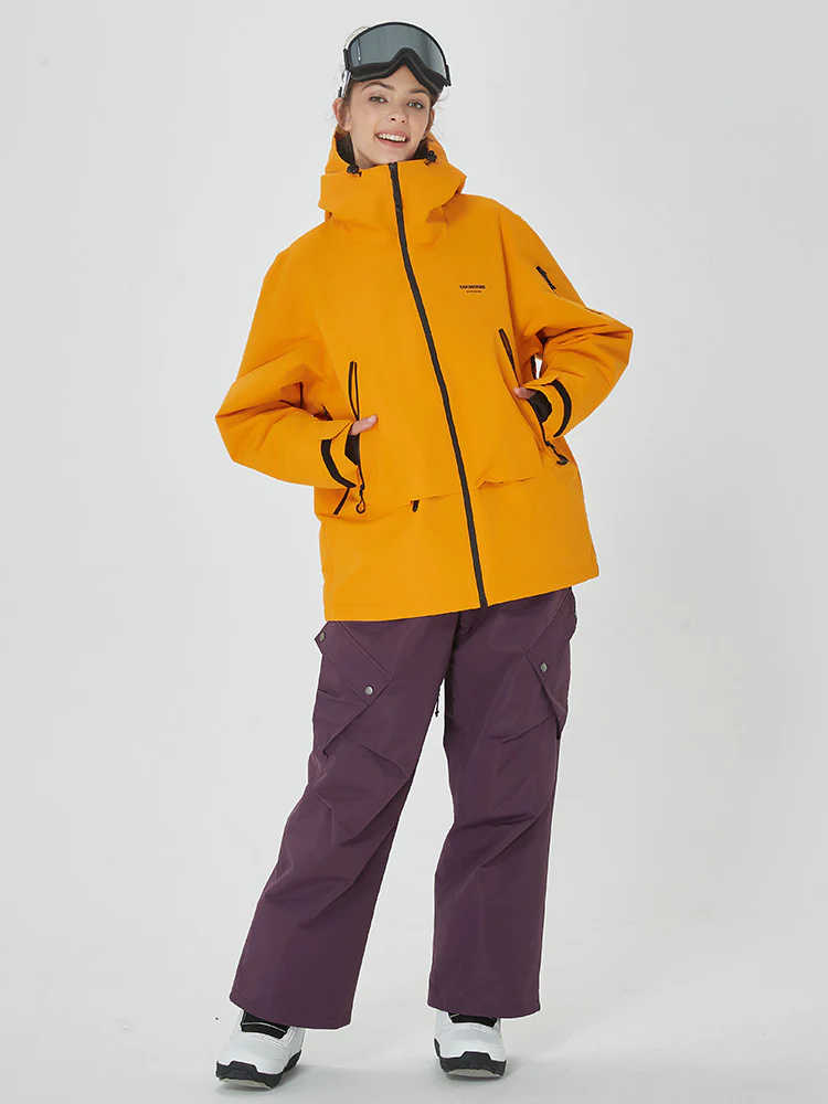 Women's Mountain Breaker Anorak Jacket with Swag Cargo Snowboard Pants - Image 3