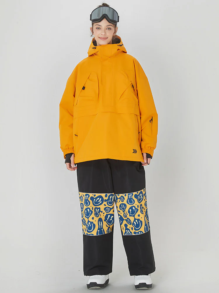 Women's Mountain Freerider Baggy Anorak Snowboard Jacket & Pants Set - Image 3
