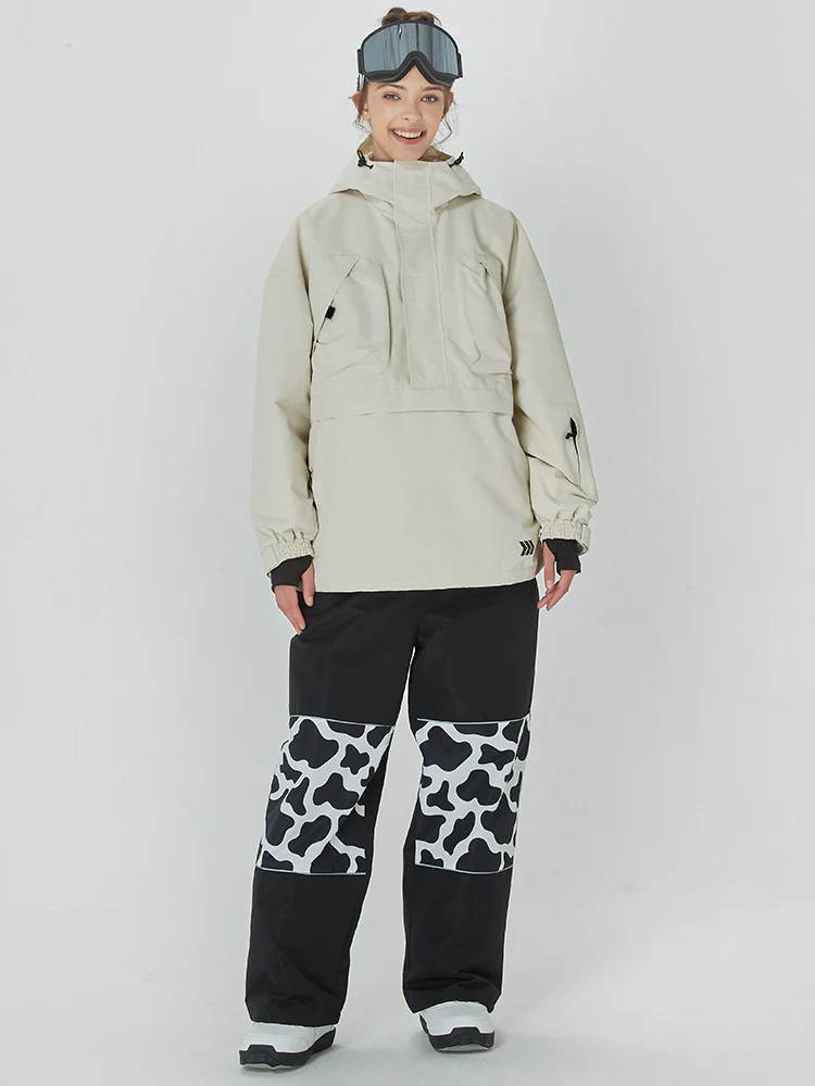 Women's Mountain Freerider Baggy Anorak Snowboard Jacket & Pants Set - Image 4