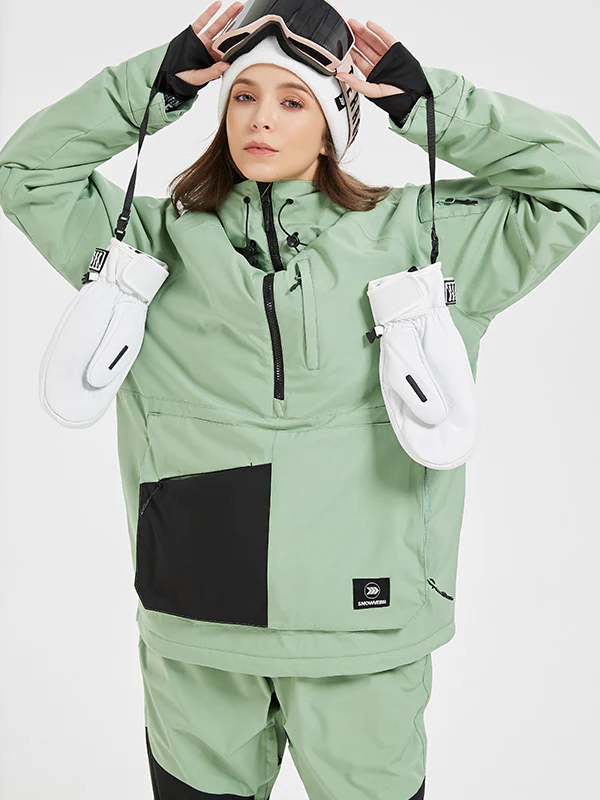 Women's Mountain Pro Anorak Waterproof Snow Jacket - Image 4