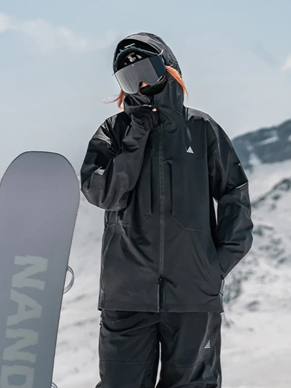 Women's Nandn 3L Arctic Blitz Waterproof Snowboard Jacket - Image 9