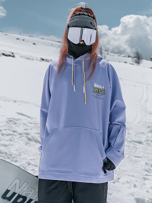 Women's Nandn Mountain Chill Out Baggy Snowboard Hoodie - Image 5