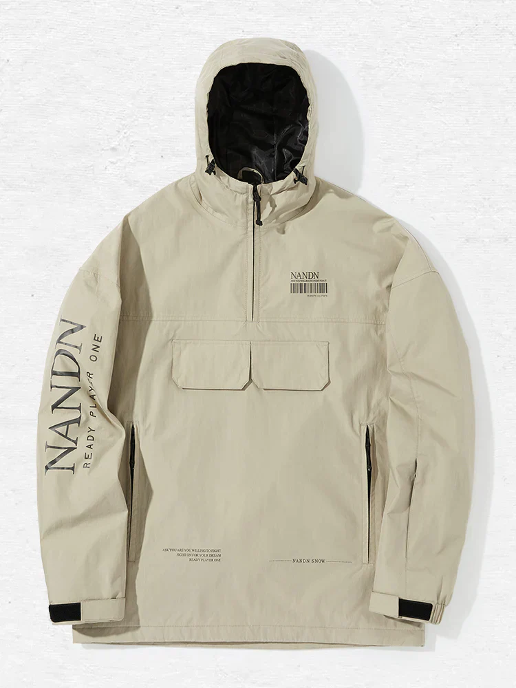 Women's Nandn Ready Player Snowboard Anorak Jacket - Image 10