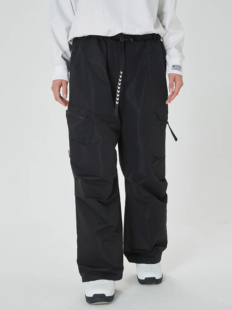 Women's Prime Mountain Baggy Snow Pants with Dual Side Cargo Pockets - Image 20