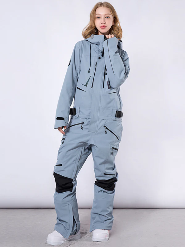 Women's RAWRWAR High Land Cargo One Piece Snowsuit - Image 19