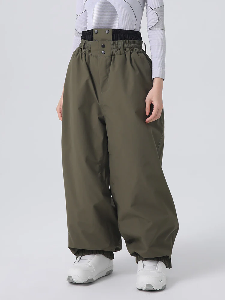 Women's Searipe Durable Mountain Rider All-Terrain Baggy Snow Pants - Image 8