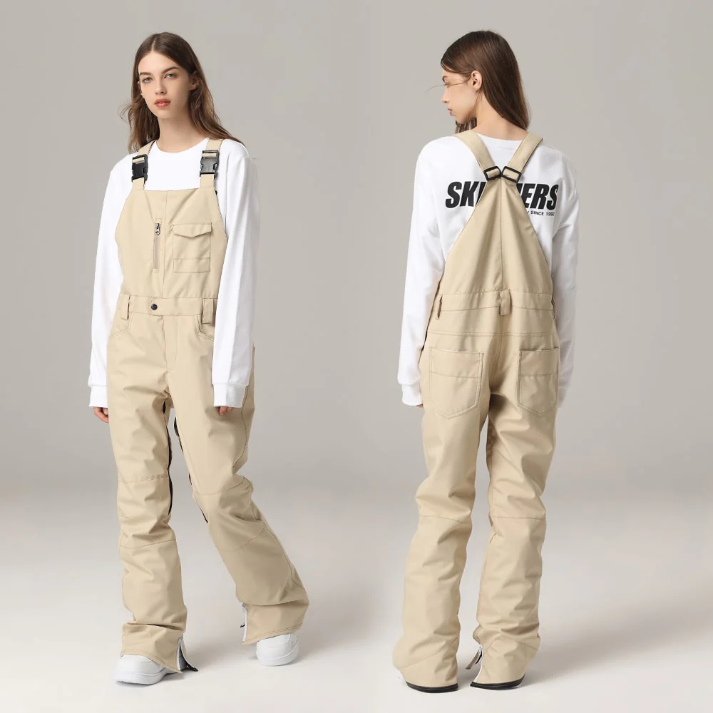 Women's Searipe Mountain Terry snowboard Ski Pants Snow Bibs - Image 3