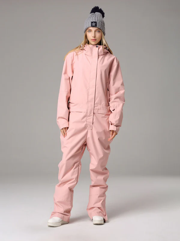 Women's Searipe One Piece Mountain Ski Suits Winter Jumpsuit Snowsuits - Image 3