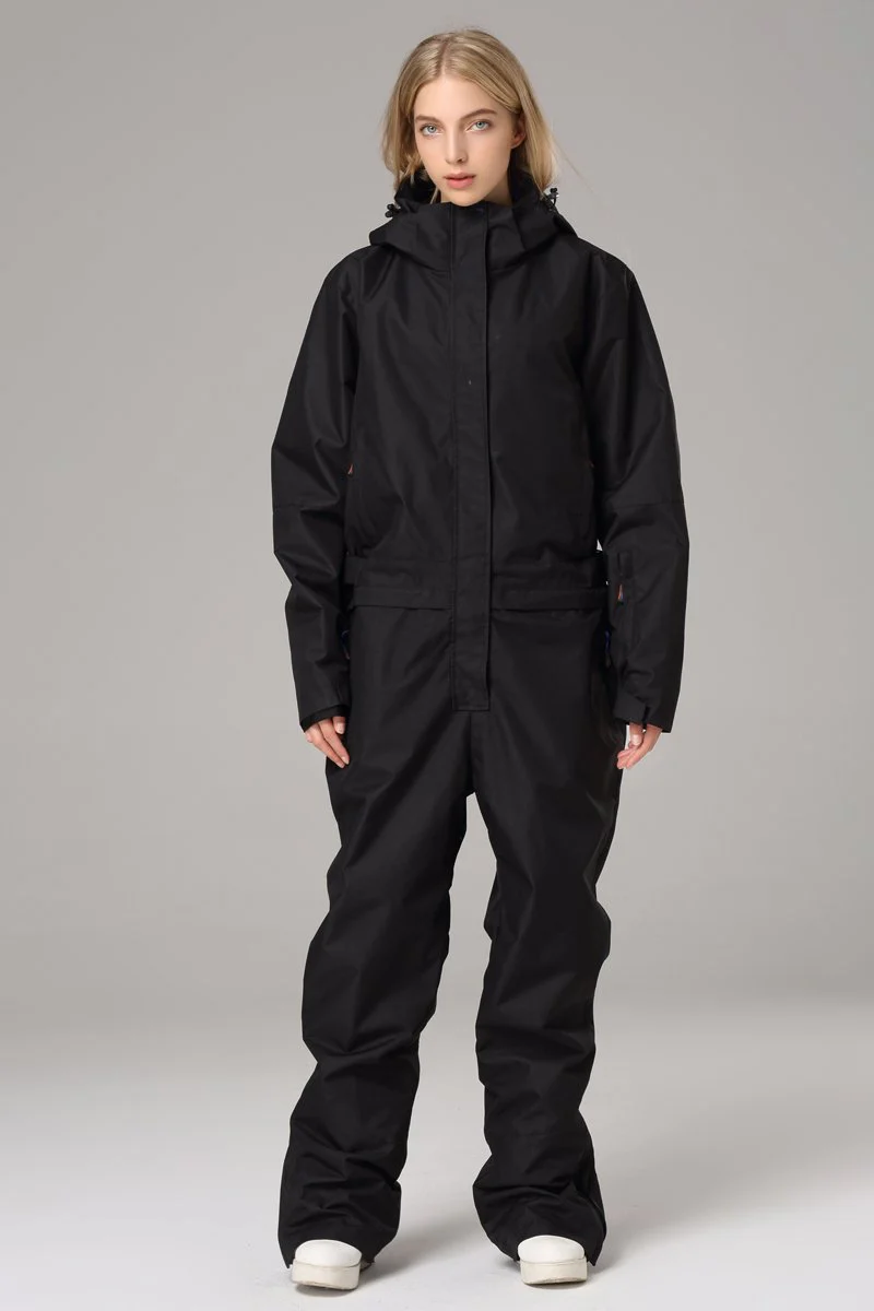 Women's Searipe One Piece Mountain Ski Suits Winter Jumpsuit Snowsuits - Image 7