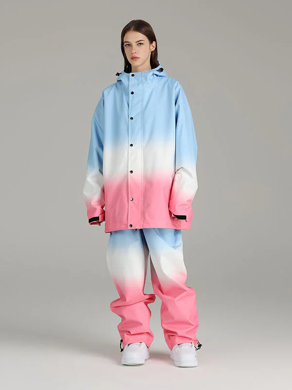 Women's Searipe Sky Gradient Snow Jacket & Pants Set