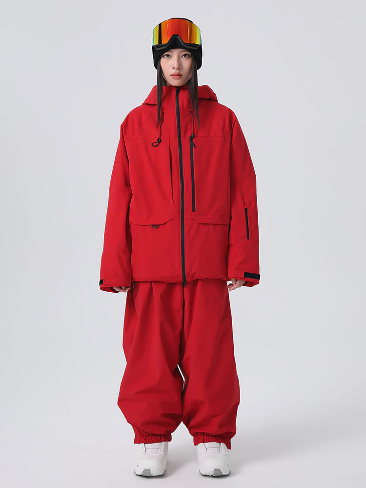 Women's Searipe Unisex All-Weather Mountain Rider Backcountry Utility Snow Suit - Image 6