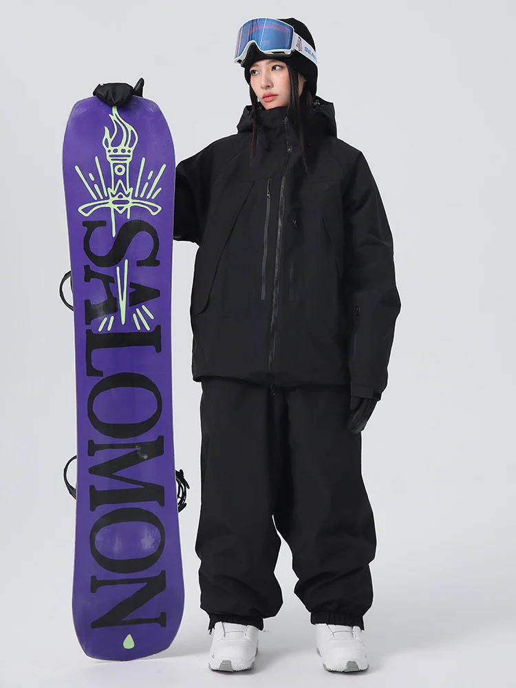 Women's Searipe Unisex Durable Mountain Rider All-Terrain Baggy Snow Suit - Image 4
