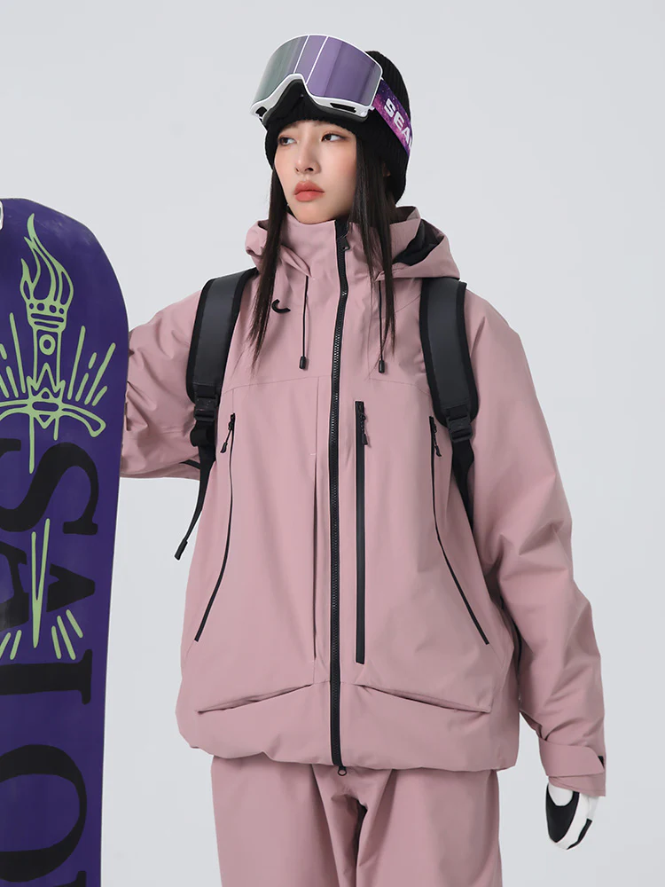 Women's Searipe Unisex Ridge Master All-Conditions Baggy Snow Jacket - Image 16