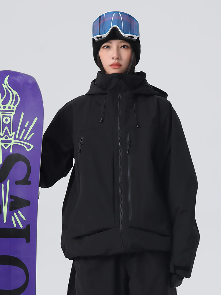 Women's Searipe Unisex Ridge Master All-Conditions Baggy Snow Jacket - Image 3