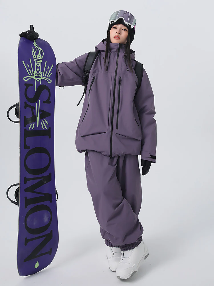 Women's Searipe Unisex Ridge Master All-Conditions Baggy Snow Suit - Image 7