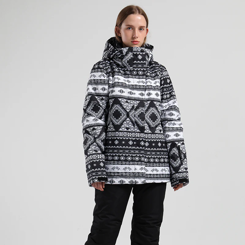 Women's SMN Winter Vogue Waterproof Snowboard Jacket - Image 10