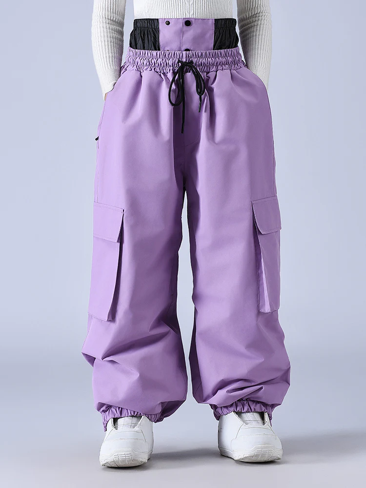 Women's Snow Rebel Mountain Rider Performance Baggy Snow Pants - Image 17