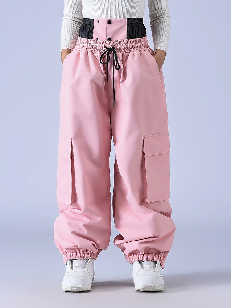 Women's Snow Rebel Mountain Rider Performance Baggy Snow Pants - Image 9