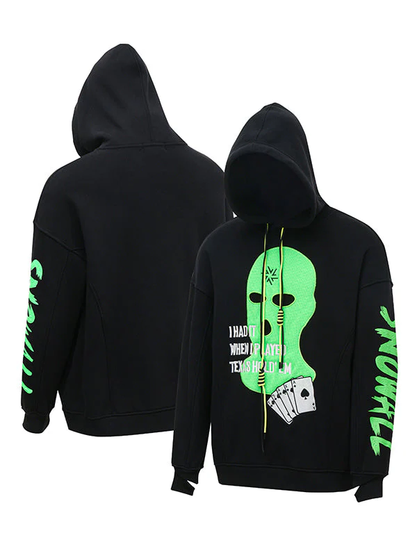 Women's Snowall Unisex Gangster Swagger Snowscape Water Resistant Hoodie - Image 5