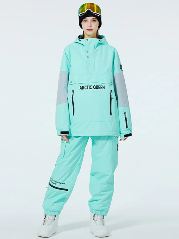 Women's SnowCrest FrostTrek Half-zip Anorak Snowsuits - Image 5