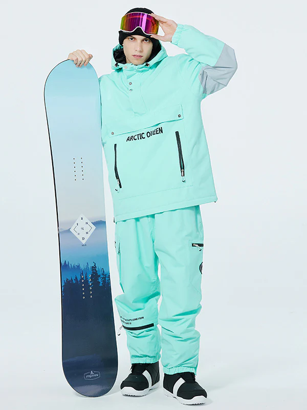 Women's SnowCrest FrostTrek Half-zip Anorak Snowsuits - Image 7