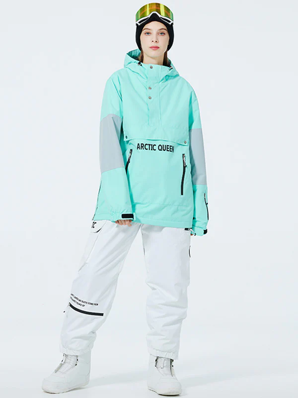 Women's SnowCrest FrostTrek Half-zip Anorak Snowsuits - Image 8