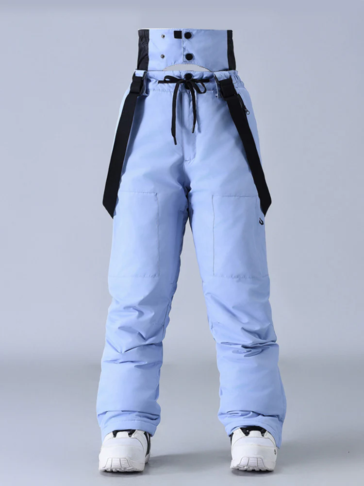 Women's SnowPeak StormGuard All-Weather Insulated Ski Bibs Snow Pants - Image 6