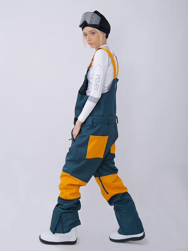 Women's Snowverb Alpine Ranger Bibs Overall Snowboard Pants - Image 4