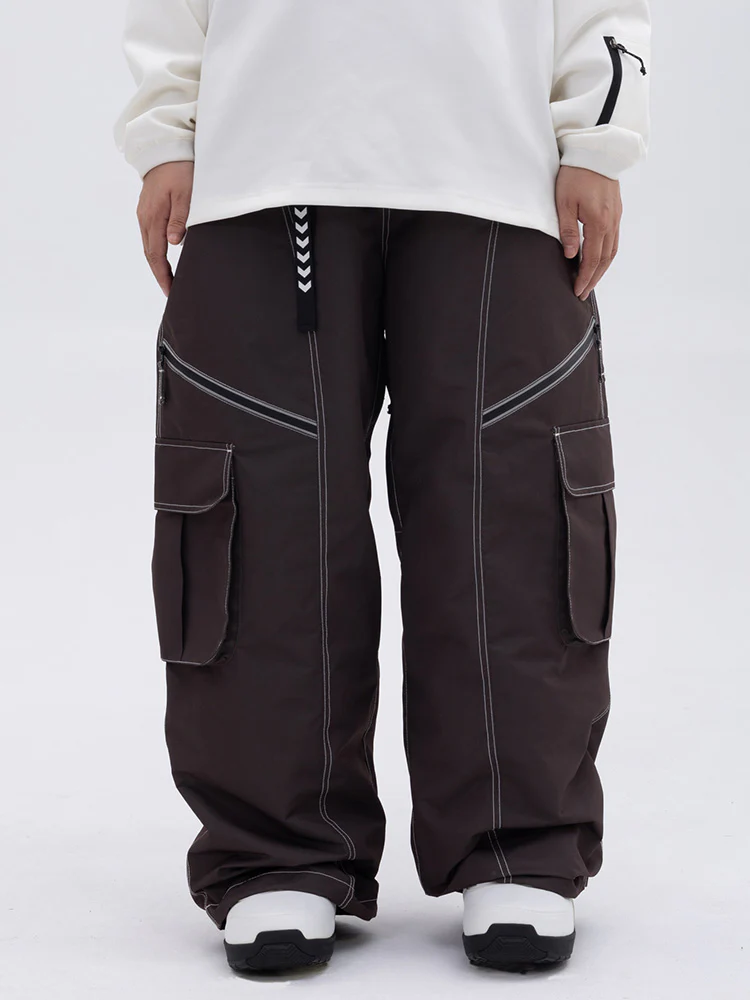 Women's Mountain Chill Streetstorm Oversize Baggy Snow Pants - Image 7