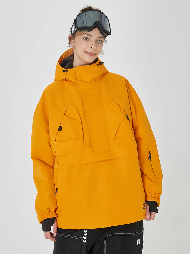 Women's Mountain Freerider Baggy Anorak Snowboard Jacket - Image 8